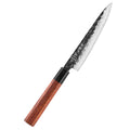 HEZHEN 1-3PC Kitchen Knife Set Chef Utility Santoku Professional Clad Steel Japanese Cook For Meat Kitchen Knife Red Wood