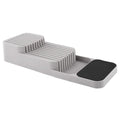 Knife Storage Box Kitchen Drawer Cutlery Storage Tray Knife Holder Organizer Knife Block Rack Storage and Drawer Organizer