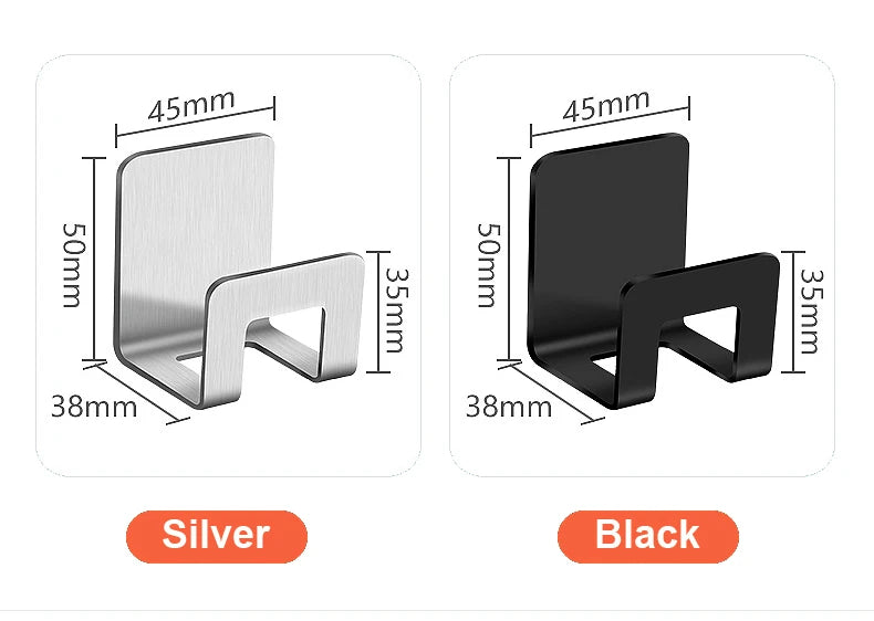 Kitchen Sink Sponge Holder Self Adhesive Drain Drying Rack Wall Hooks Sponge Stand Storage Organizer For Kitchen Sink Organizer