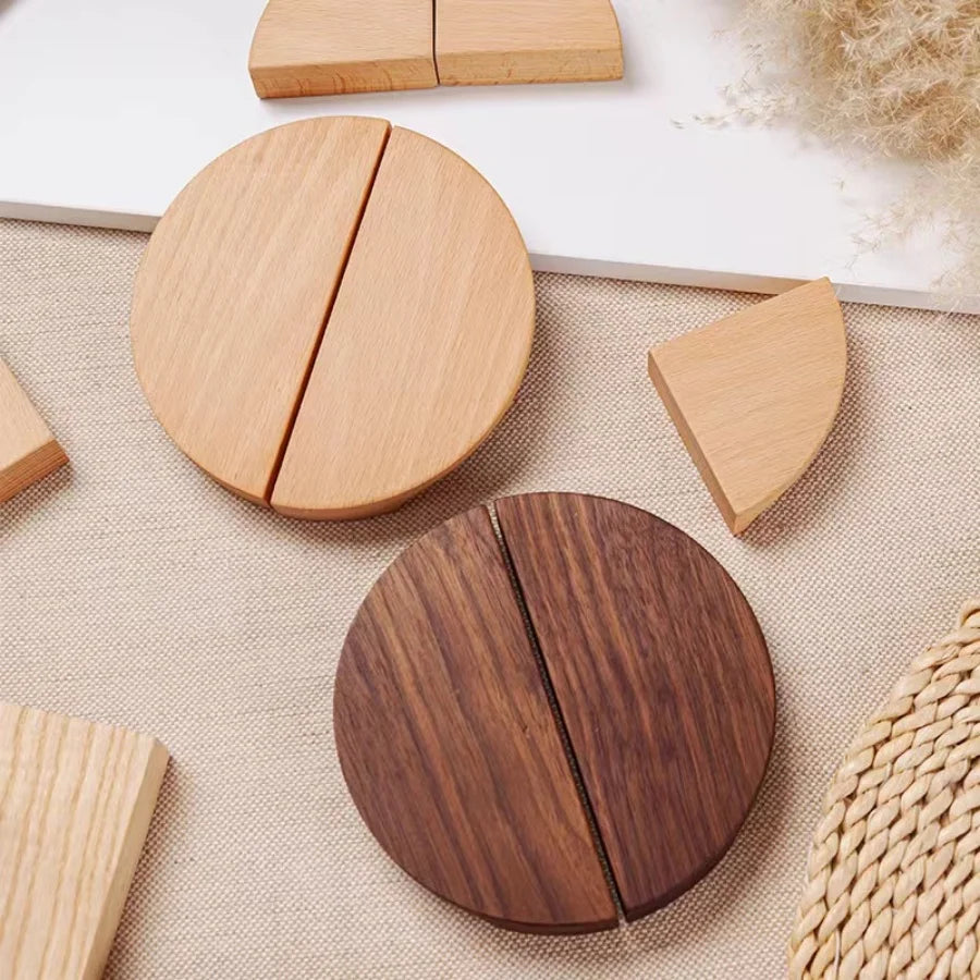 Kitchen Cabinet Door Wood Knobs Pulls Wardrobe Shoe Cupboards Drawer Semicircle Pulls Dressing Table Wooden Furniture Handles