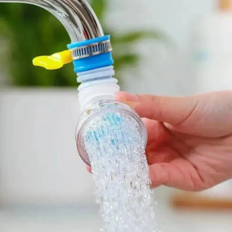 Kitchen Faucet Can Rotate Extend Anti-Splashing The Filter Home Universal Water Faucet Multifunction Wash Basin Shower Faucet