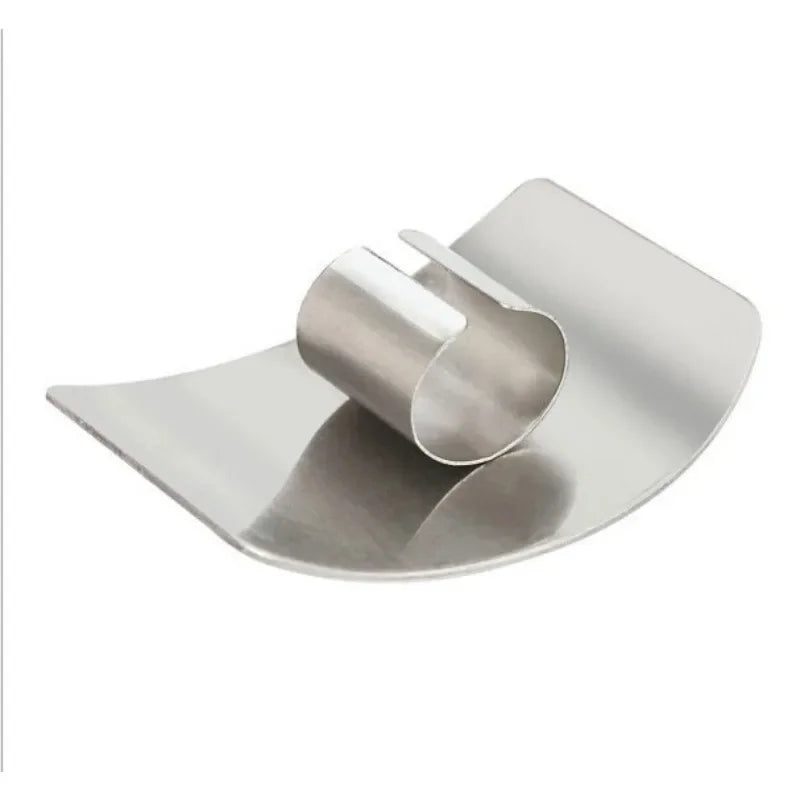 Kitchen Accessories Stainless Steel Finger Cover Finger Protection Safe Cutting Kitchen Must Have Cutting Guard Thumb Protector
