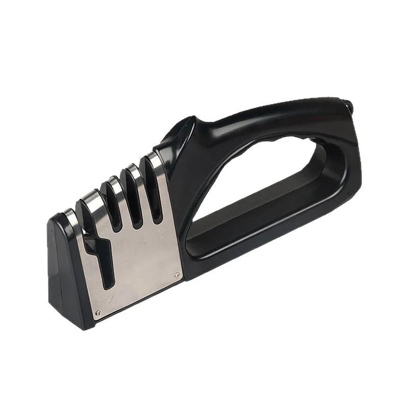 Kitchen 4 Segment Knife Sharpener Multifunctional Portable Non-slip Base Knife Sharpener Household Kitchen Gadgets Accessories