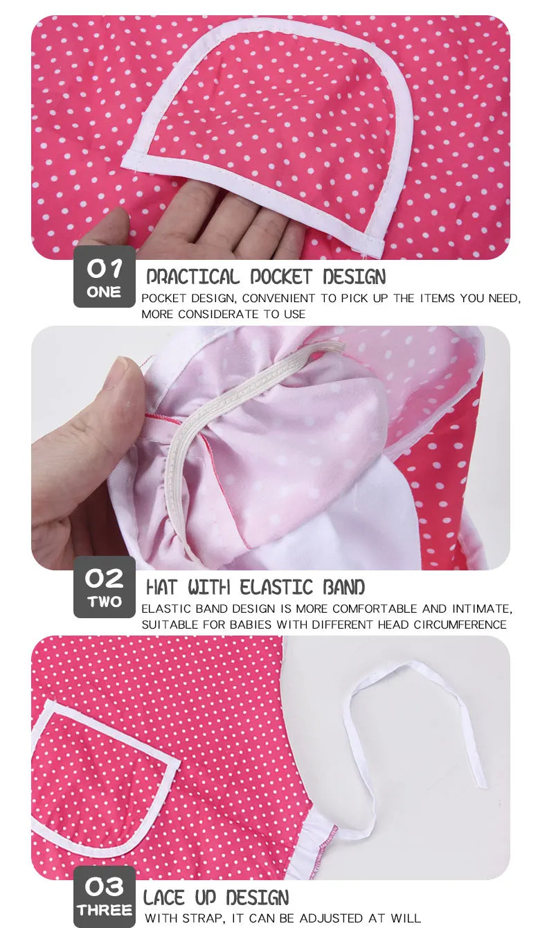 Chef Suit Children's Role Play Kitchen Baking Apron Toy