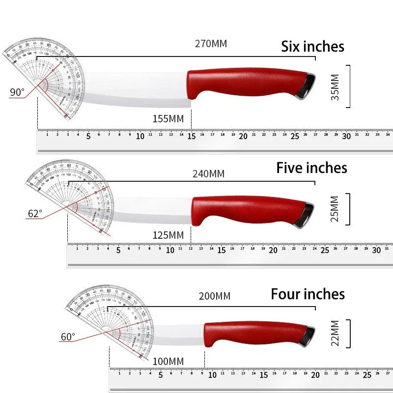Kitchen Ceramic Knife Set Professional Chef Knife With Sheaths Super Sharp Rust Proof Stain Resistant Fish Kitchen Acceesories
