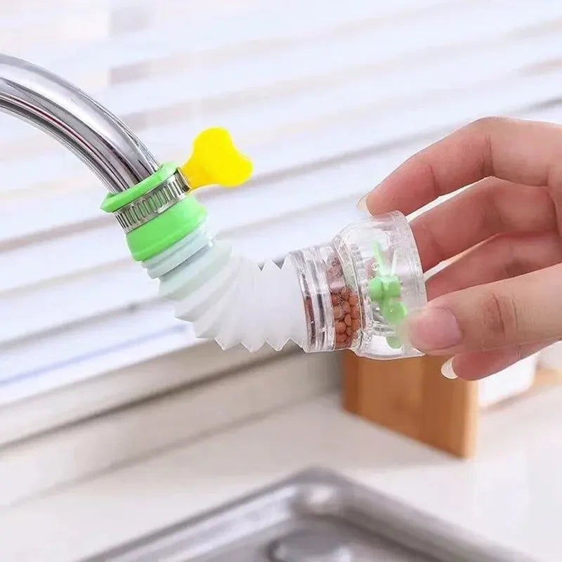 Kitchen Faucet Can Rotate Extend Anti-Splashing The Filter Home Universal Water Faucet Multifunction Wash Basin Shower Faucet