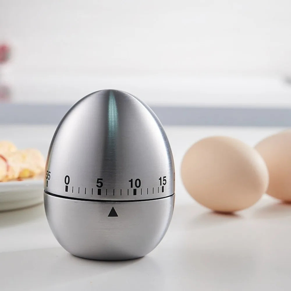 Kitchen Timers for Cooking, Chef Cooking Timer Clock with Loud Alarm,100% Mechanical Desk Timer - No Batteries Required