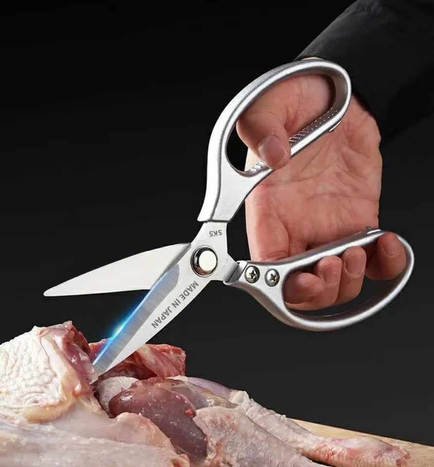 Kitchen Accessories Scissors Stainless Steal Sharp Multi Function Tool Food Scissor For Chicken Vegetable Barbecue Meat Fish
