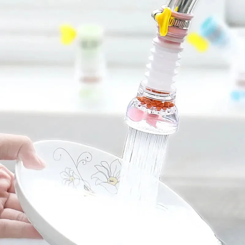 Kitchen Faucet Can Rotate Extend Anti-Splashing The Filter Home Universal Water Faucet Multifunction Wash Basin Shower Faucet