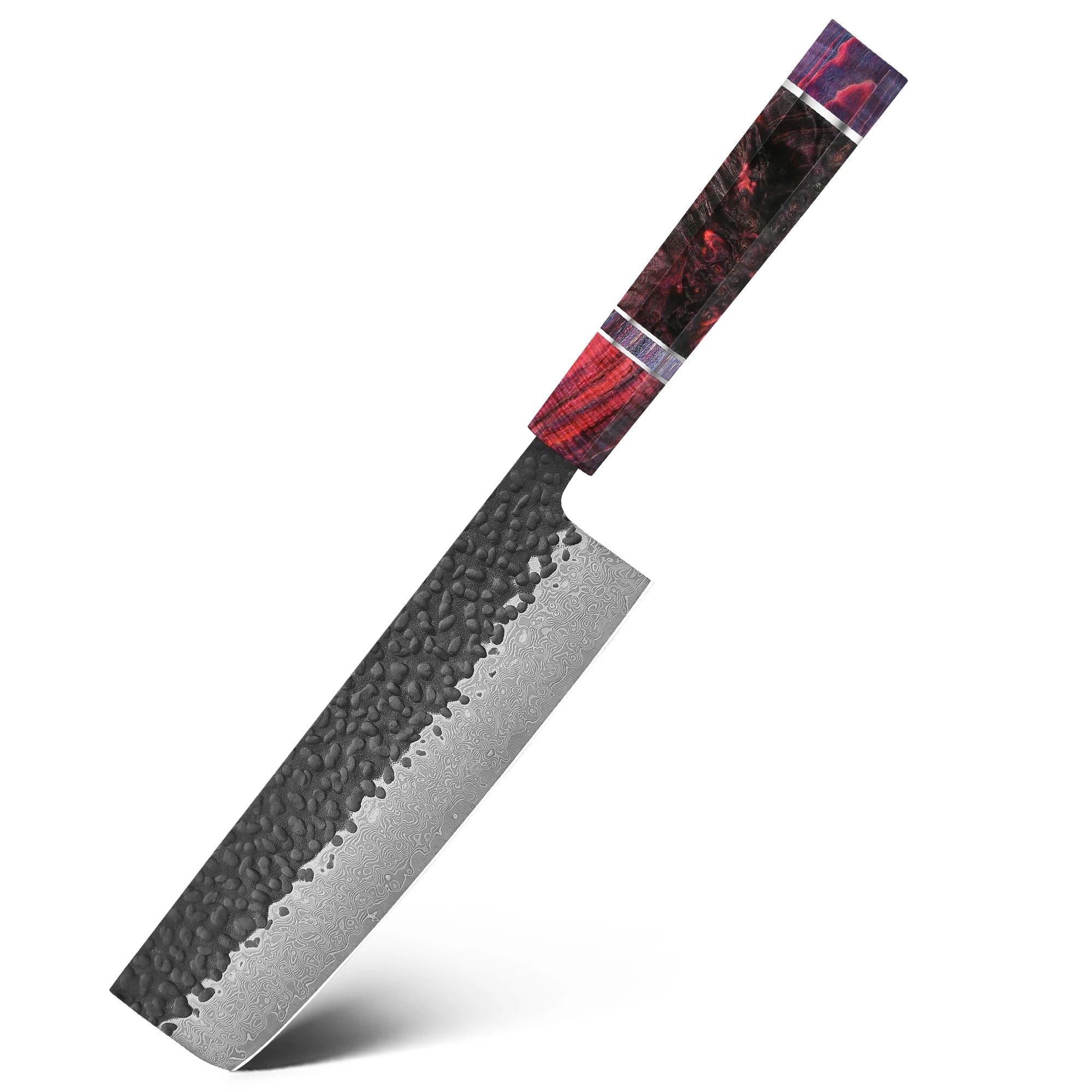 1-4 PCS Kitchen Knife set Damascus Steel Japanese chef Knife Santoku Knife Nakiri Knife kiritsuke knife Stable wood Handle