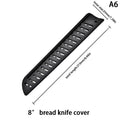 Kitchen Knife Sheath Black Plastic Knife Covers Knife Blade Protector Cover Edge Guards Case Boning Fruit Bread Chef Knife Tool