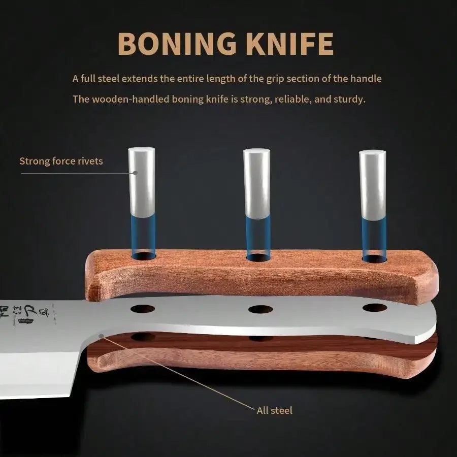 Household kitchen knife Stainless steel cleaver Sharp cutting vegetables cutting meat small bone kitchen accessories