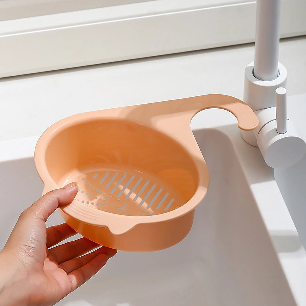 Kitchen Sink Drain Basket Multifunctional Cat Shape Faucet Filter Basket Shelf For Fruit And Vegetable Organizer Kitchen Gadgets