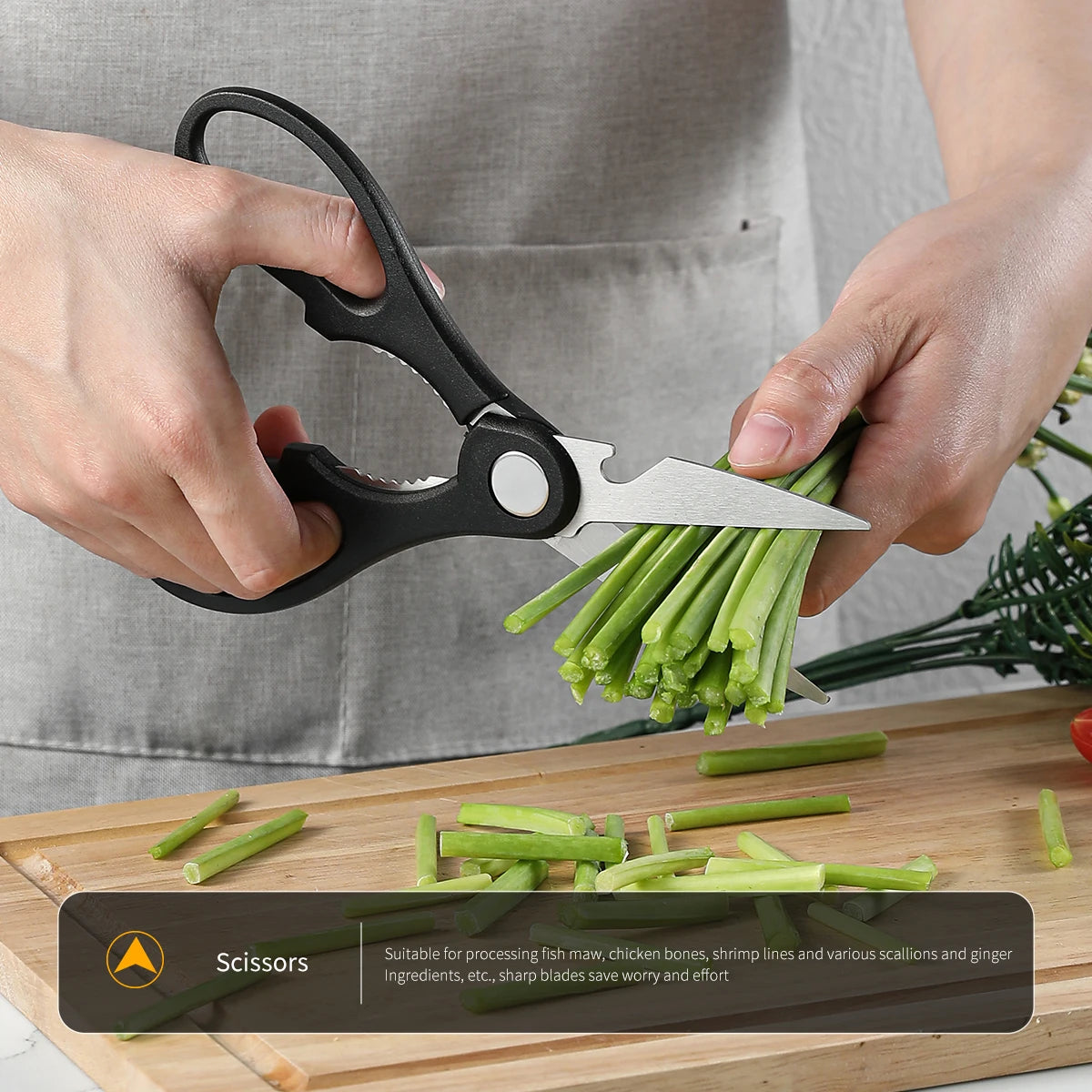 3/5pcs Kitchen knife set, high-grade black steel knife set Gift knife Stainless steel kitchen utensils household knives