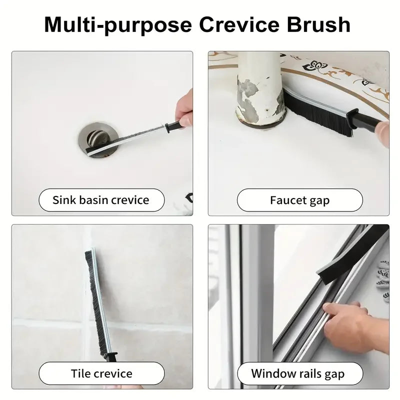 Kitchen cleaning tool set, gap cleaning brush, multifunctional small corner groove window track bathroom kitchen tool brush