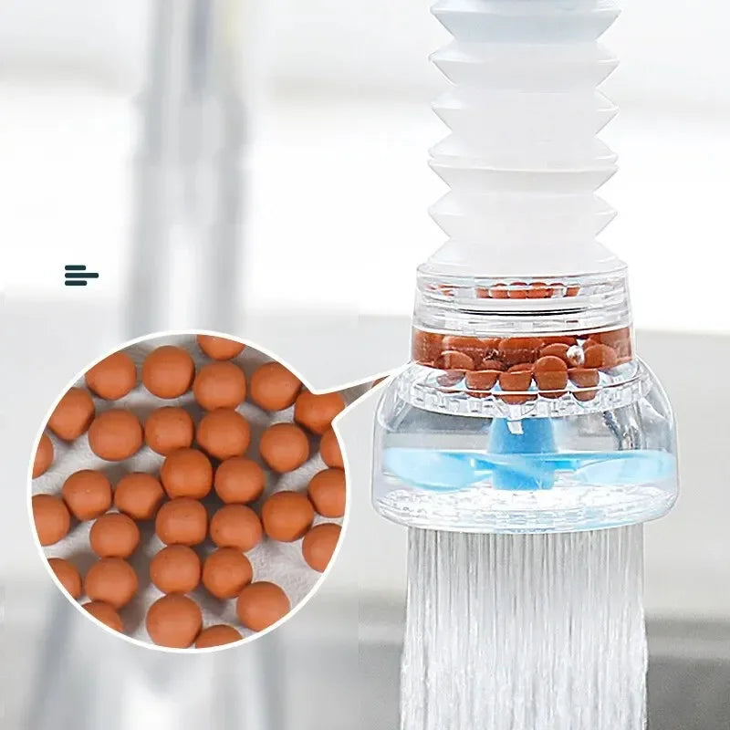 Kitchen Faucet Can Rotate Extend Anti-Splashing The Filter Home Universal Water Faucet Multifunction Wash Basin Shower Faucet