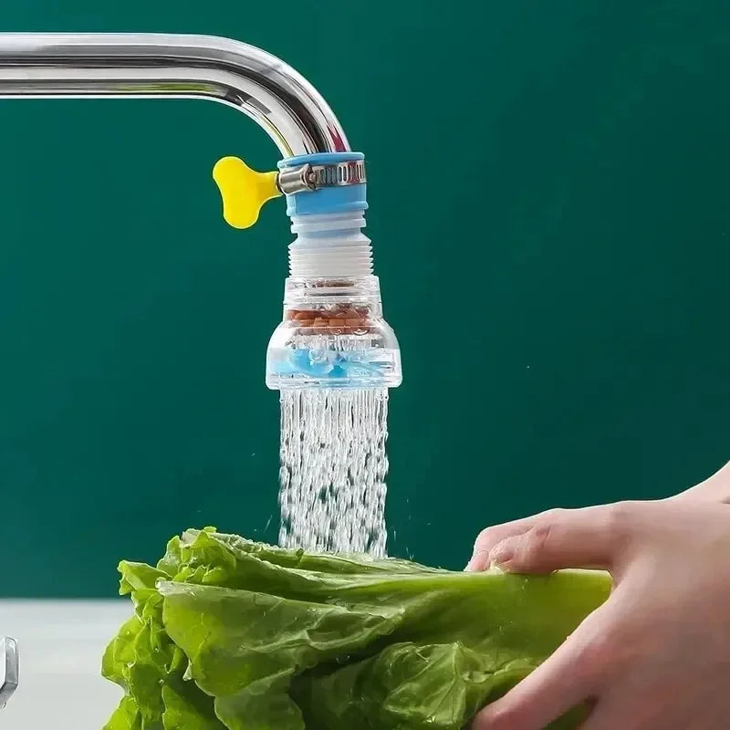 Kitchen Faucet Can Rotate Extend Anti-Splashing The Filter Home Universal Water Faucet Multifunction Wash Basin Shower Faucet