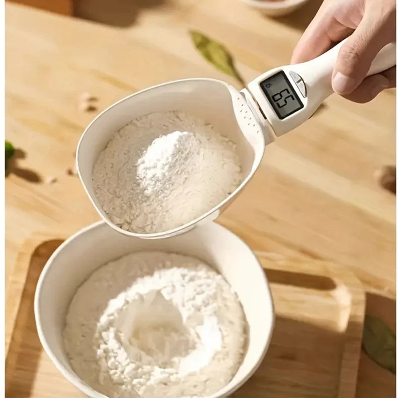 Kitchen Digital Food Measuring Spoon Scale Pet Food Measuring Spoon Scale Suitable For Cat And Dog Food Measuring Flour Spoon  ﻿