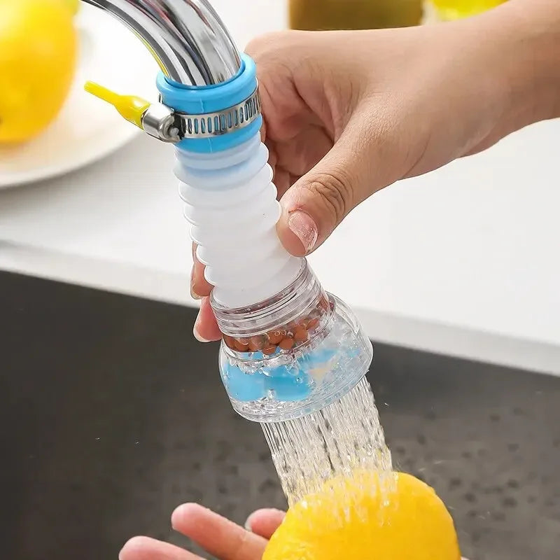 Kitchen Faucet Can Rotate Extend Anti-Splashing The Filter Home Universal Water Faucet Multifunction Wash Basin Shower Faucet