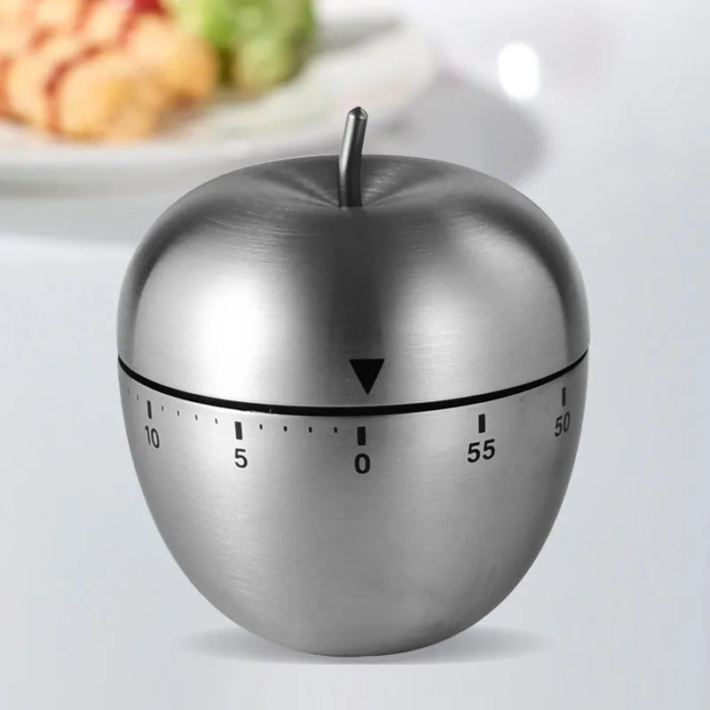 Kitchen Timers for Cooking, Chef Cooking Timer Clock with Loud Alarm,100% Mechanical Desk Timer - No Batteries Required
