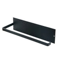 Kitchen Carbon Steel Paper Towel Holder No Punch Cabinet Paper Shelf Household Roll Paper Hanger Plastic Wrap Rag Storage Rack