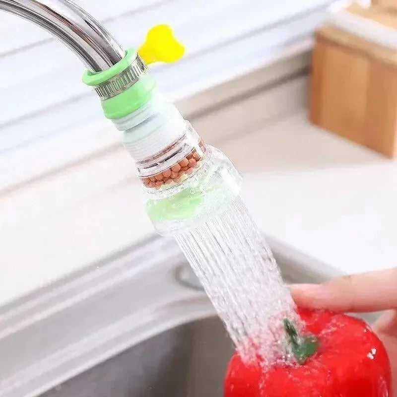 Kitchen Faucet Can Rotate Extend Anti-Splashing The Filter Home Universal Water Faucet Multifunction Wash Basin Shower Faucet