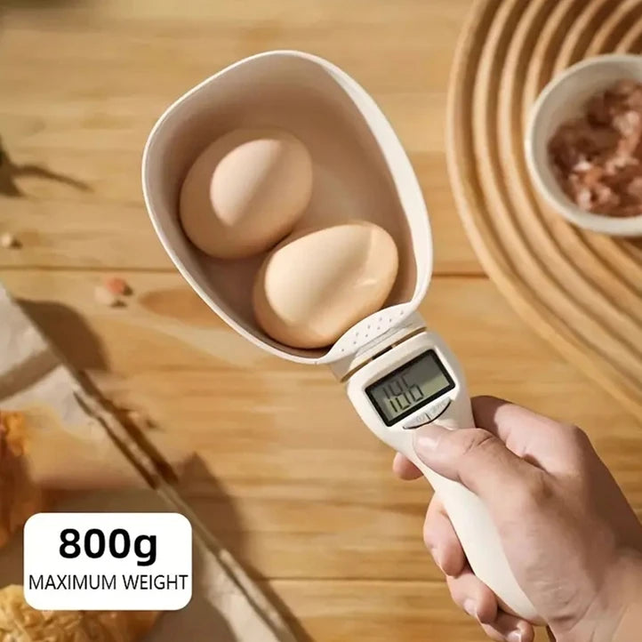 Kitchen Digital Food Measuring Spoon Scale Pet Food Measuring Spoon Scale Suitable For Cat And Dog Food Measuring Flour Spoon  ﻿