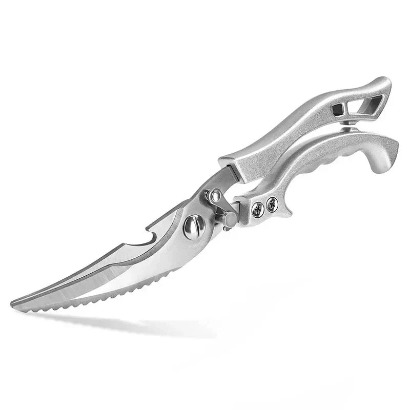 Professional Chicken Bone Kitchen Scissors Kitchen Shears Duck Fish Cutter Stainless Steel Scissors Clean Cook Scissors Knife