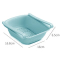 Kitchen Storage Box Fruit Vegetable Preservation Organizer Transparent Egg Container Under-shelf Refrigerator Drawer