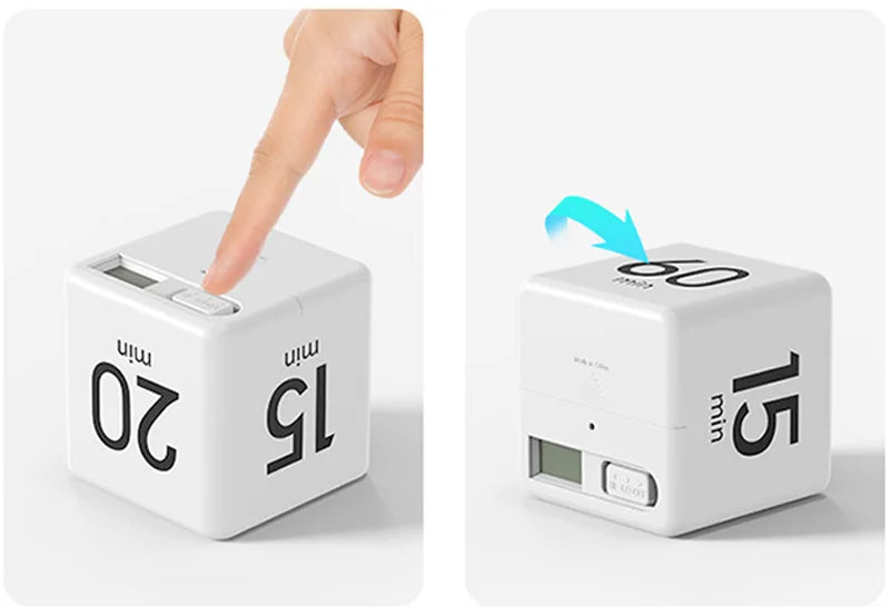 Kitchen Timer Countdown Alarm Clock Child Study Home Cook Timer Cute Mini Timer Kitchen Cooking Gadgets Learning Supplies Gifts