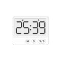 Kitchen Timer Digital Cooking Timer Magnetic Suction Countdown LCD Large Screen Digital Reminder Timer Study Countdown Timer