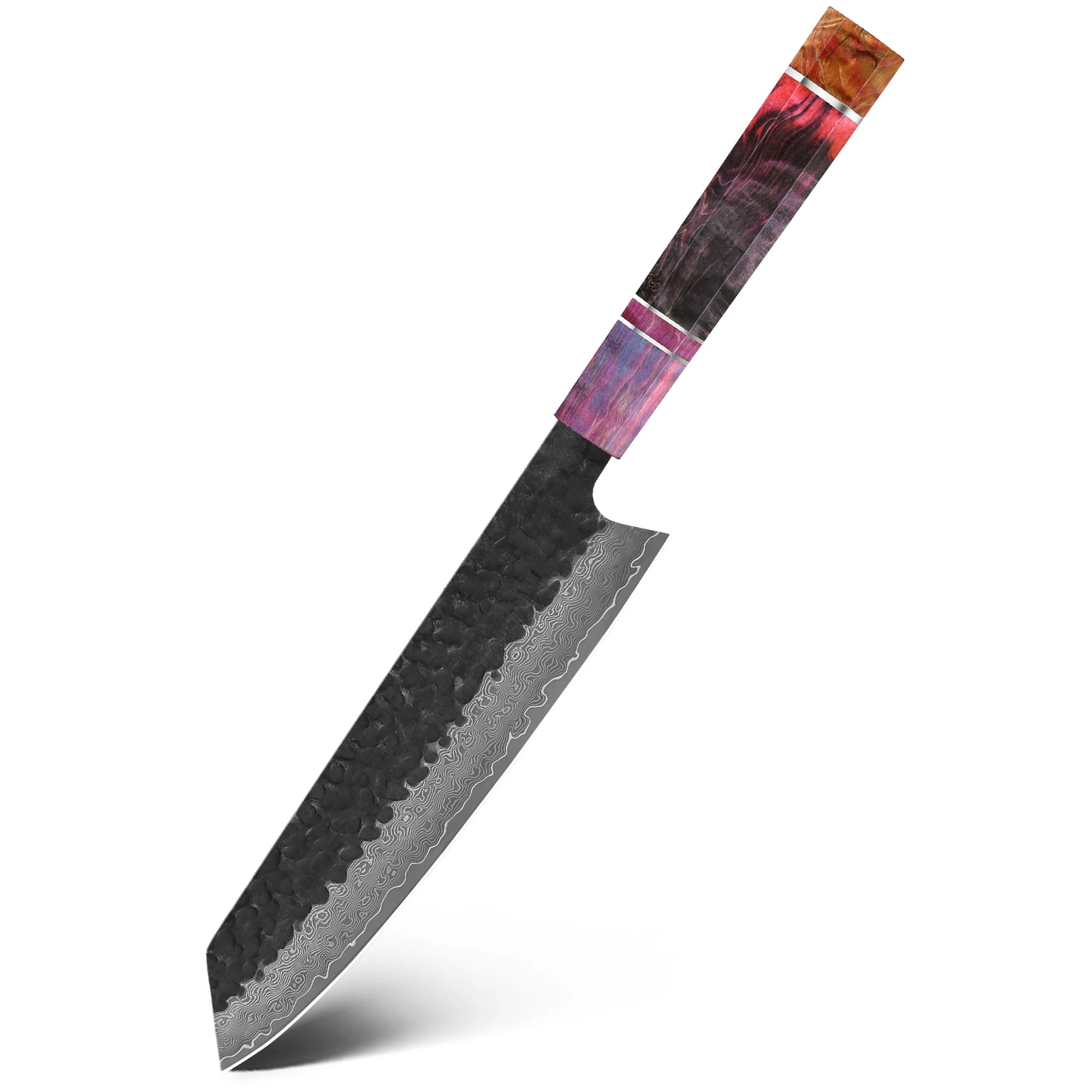 1-4 PCS Kitchen Knife set Damascus Steel Japanese chef Knife Santoku Knife Nakiri Knife kiritsuke knife Stable wood Handle